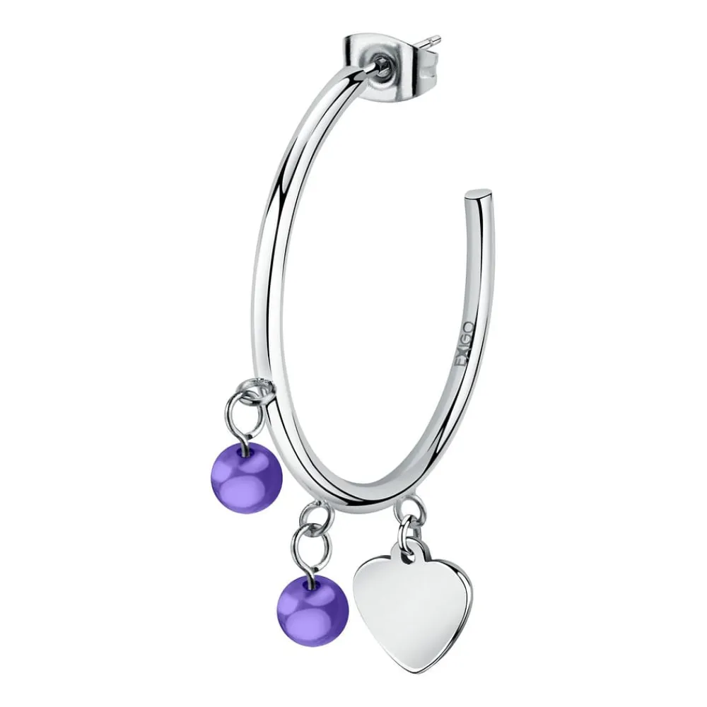 Mono Orecchini|Mono Orecchini<La Petite Story MONO ORECCHINO SINGLE EARRINGS - LPS02AQM45