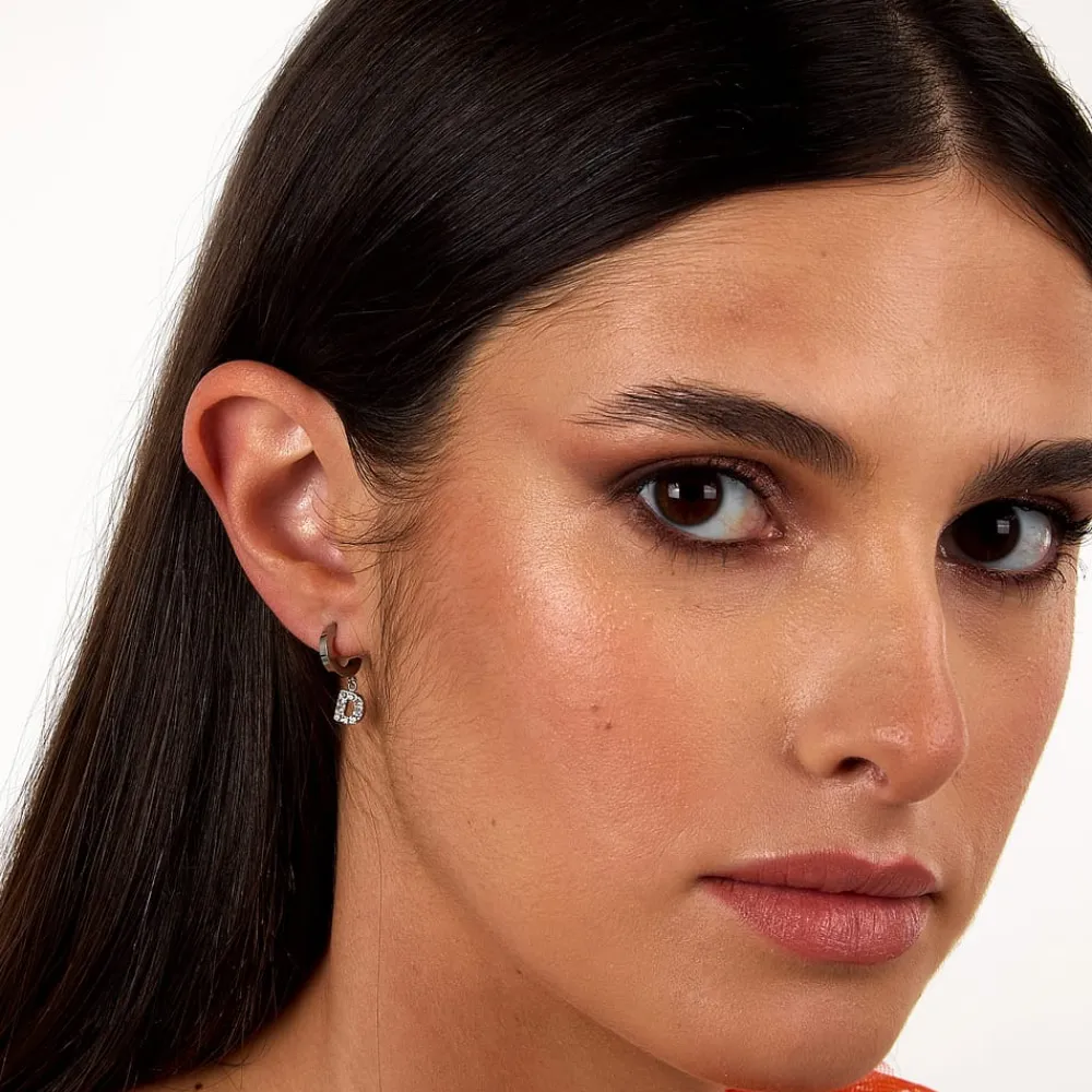 Gioielli In Acciaio|Mono Orecchini<La Petite Story MONO ORECCHINO SINGLE EARRINGS - LPS02AQM77