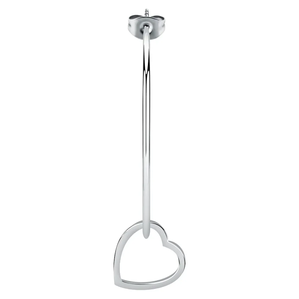 Orecchini In Acciaio<La Petite Story Monorecchino LPS02AQM15