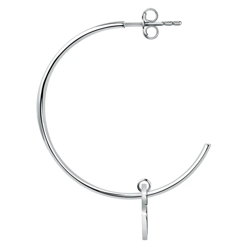 Orecchini In Acciaio<La Petite Story Monorecchino LPS02AQM15