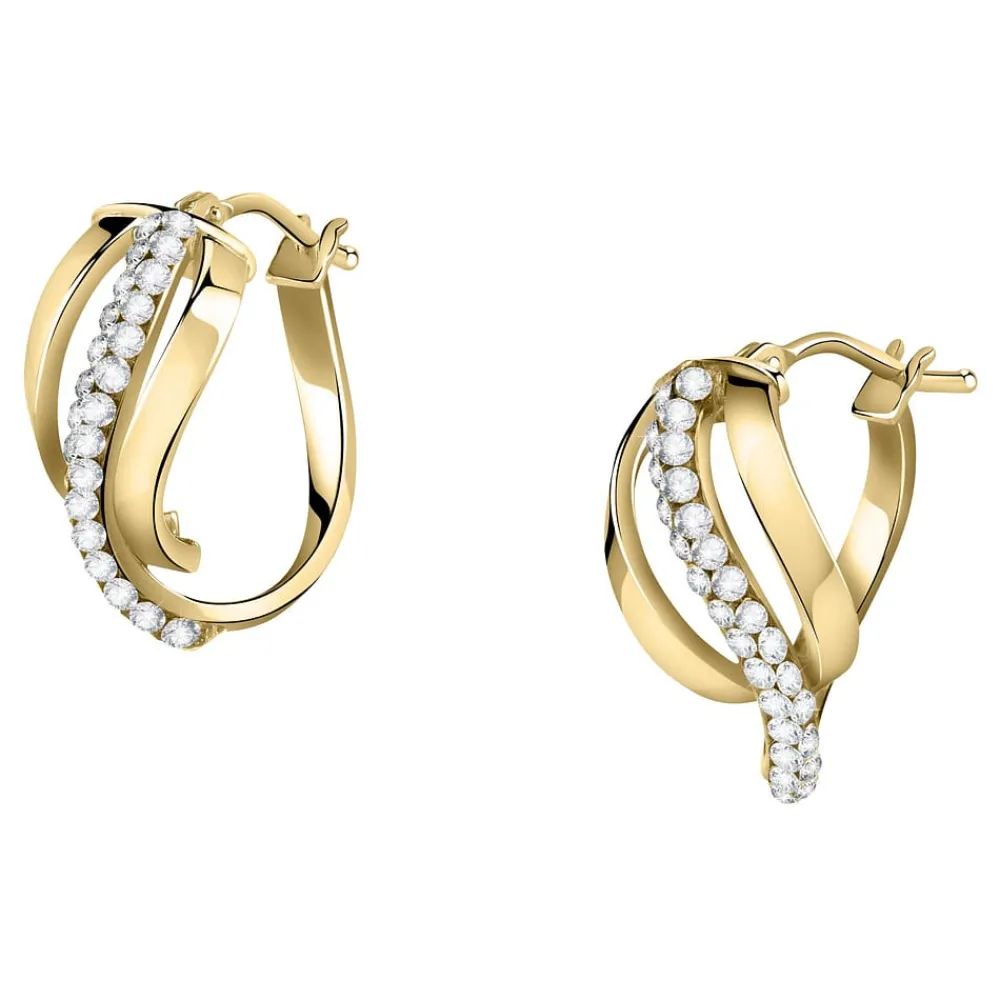 Gioielli In Oro|Gioielli Donna<Bluespirit Orecchini a - Creole in Oro, ⌀10x15mm