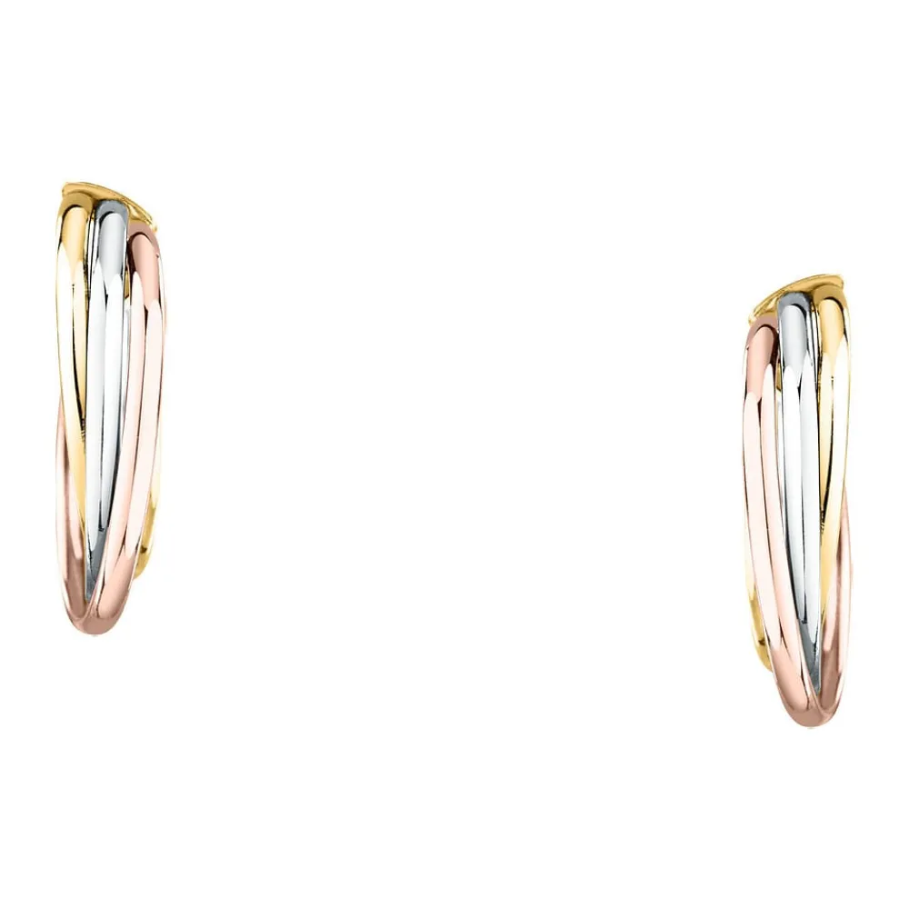 Gioielli Donna|Orecchini<Bluespirit Orecchini a - Creole in Oro, ⌀12mm