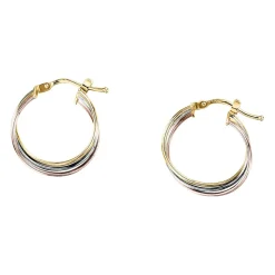 Gioielli Donna|Orecchini<Bluespirit Orecchini a - Creole in Oro, ⌀12mm