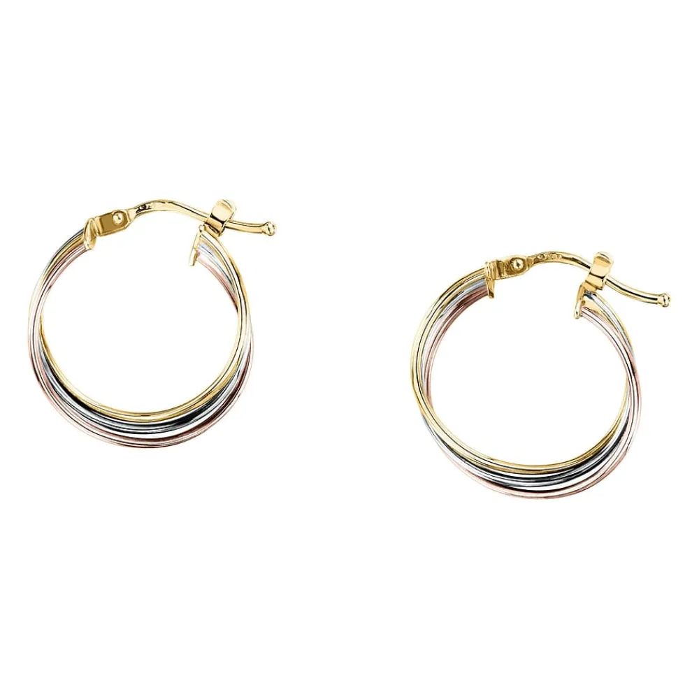 Gioielli Donna|Orecchini<Bluespirit Orecchini a - Creole in Oro, ⌀12mm