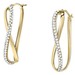 Gioielli In Oro|Gioielli Donna<Bluespirit Orecchini a - Creole in Oro, ⌀12x27mm