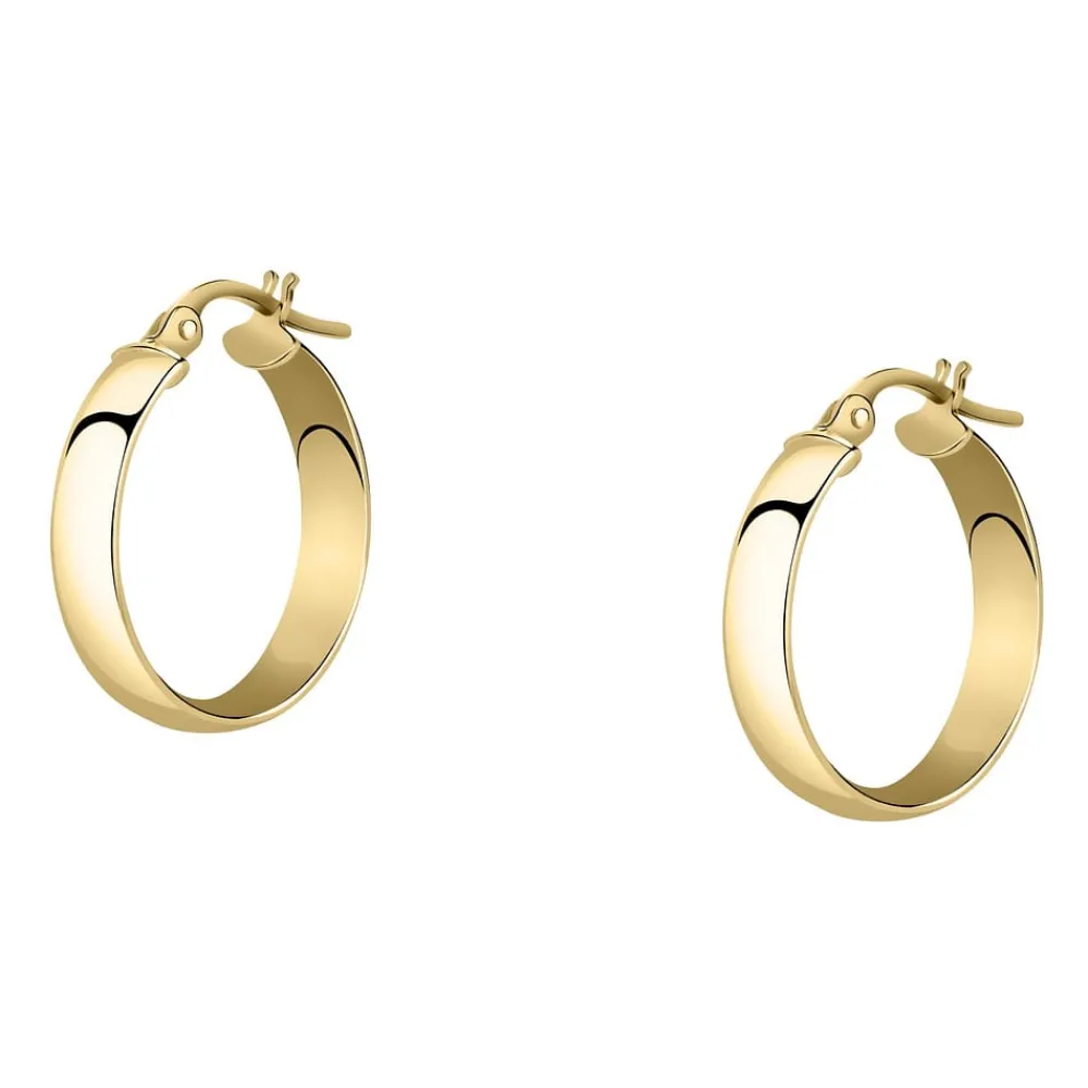Gioielli In Oro|Gioielli Donna<Bluespirit Orecchini a Cerchio - Creole in Oro, ⌀17mm