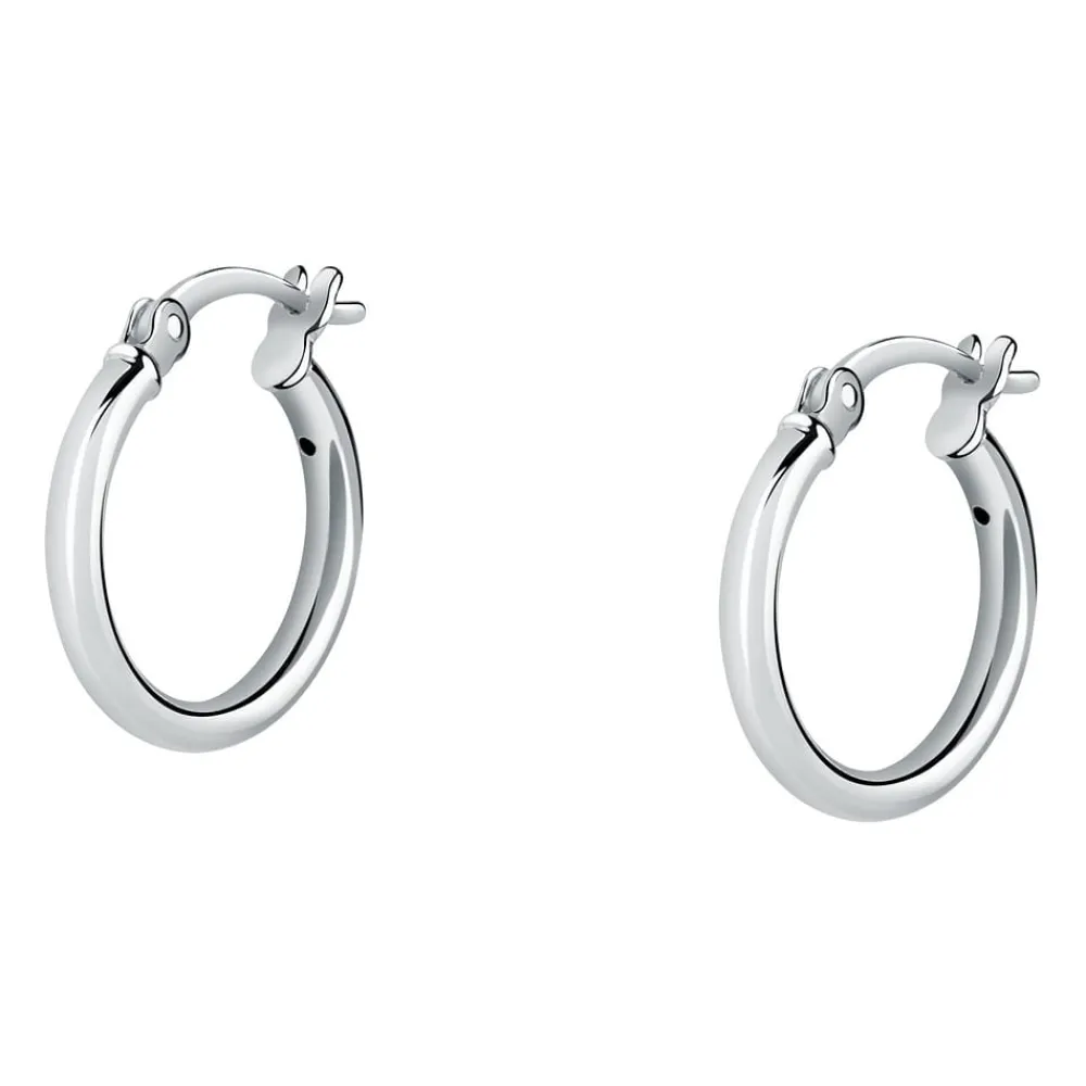 Orecchini In Argento|Orecchini Donna<Bluespirit Orecchini a Cerchio - Creole in Argento