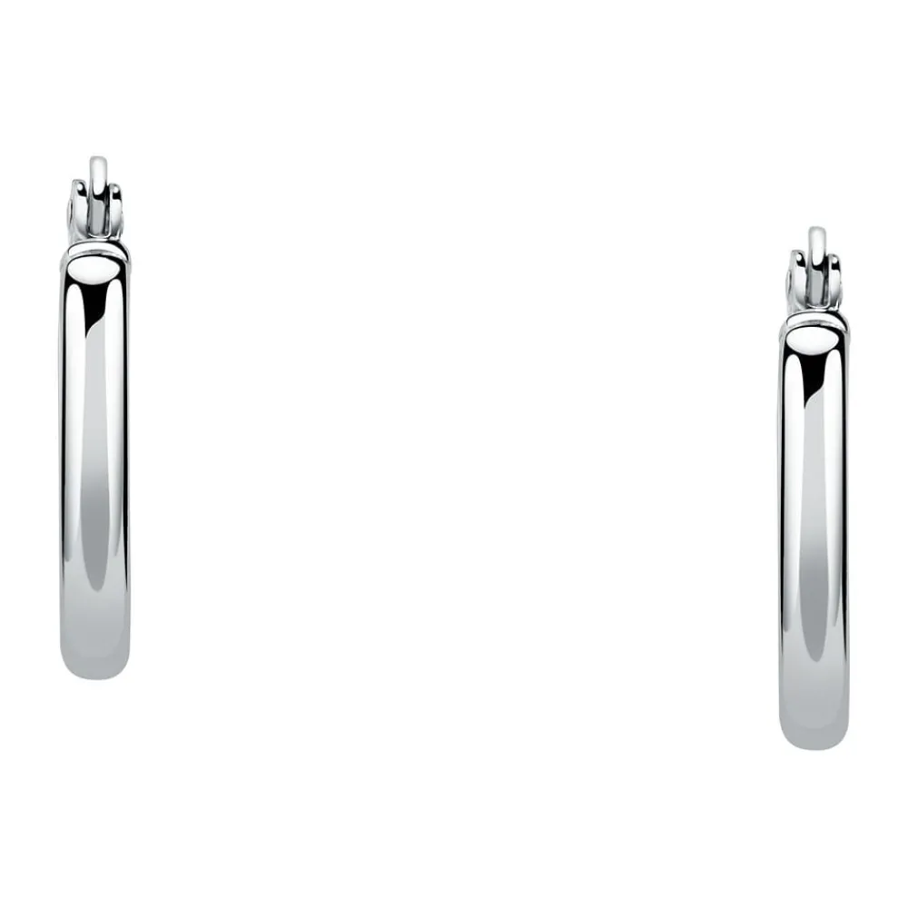 Orecchini In Argento|Orecchini Donna<Bluespirit Orecchini a Cerchio - Creole in Argento