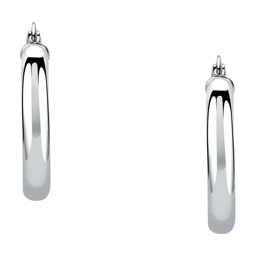 Gioielli In Argento|Gioielli Donna<Bluespirit Orecchini a Cerchio - Creole in Argento, ⌀30mm