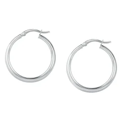 Gioielli In Argento|Gioielli Donna<Bluespirit Orecchini a Cerchio - Creole in Argento, ⌀30mm