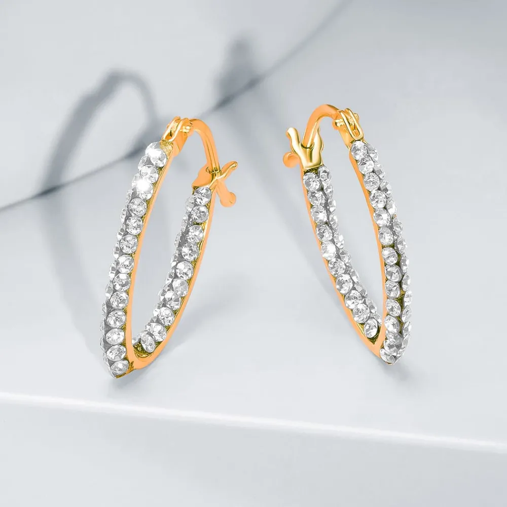 Gioielli Donna|Orecchini<Bluespirit Orecchini a Cerchio - Creole in Oro