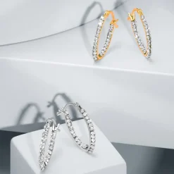 Gioielli Donna|Orecchini<Bluespirit Orecchini a Cerchio - Creole in Oro