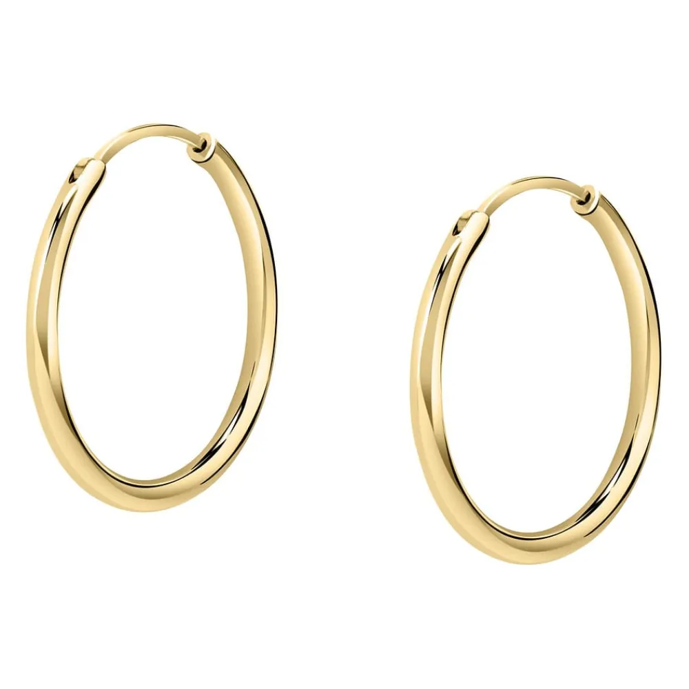 Orecchini In Oro|Orecchini Donna<Bluespirit Orecchini a Cerchio - Creole in Oro, ⌀20mm