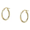Gioielli In Oro|Gioielli Donna<Bluespirit Orecchini a Cerchio - Creole in Oro, ⌀15mm