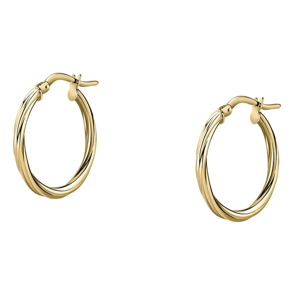 Gioielli In Oro|Gioielli Donna<Bluespirit Orecchini a Cerchio - Creole in Oro, ⌀15mm