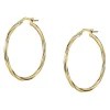 Gioielli In Oro|Gioielli Donna<Bluespirit Orecchini a Cerchio - Creole in Oro, ⌀30mm