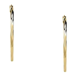 Gioielli In Oro|Gioielli Donna<Bluespirit Orecchini a Cerchio - Creole in Oro, ⌀30mm
