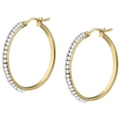 Gioielli In Oro|Gioielli Donna<Bluespirit Orecchini a Cerchio - Creole in Oro, ⌀20mm