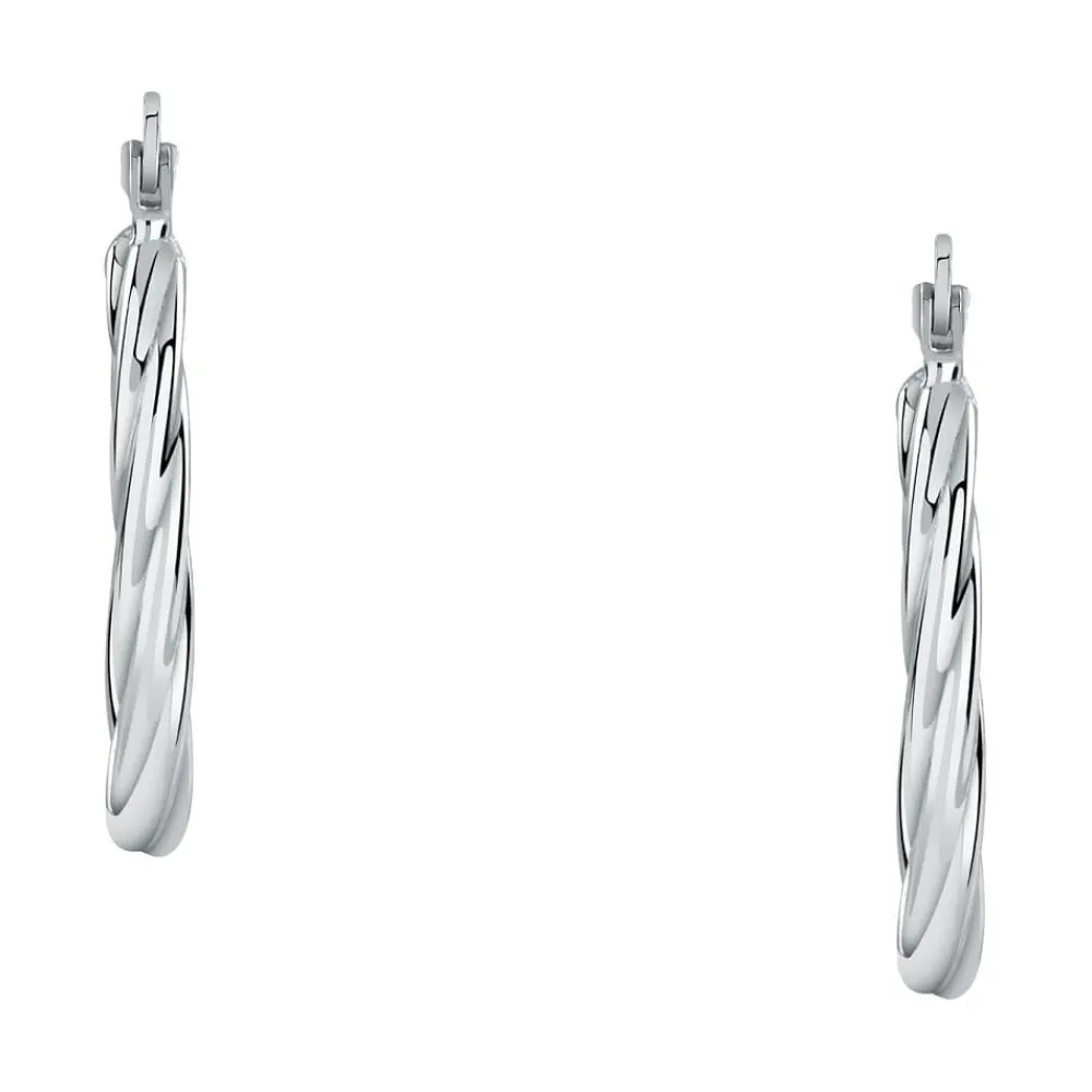 Gioielli In Argento|Gioielli Donna<Bluespirit Orecchini a Cerchio - Creole in Argento