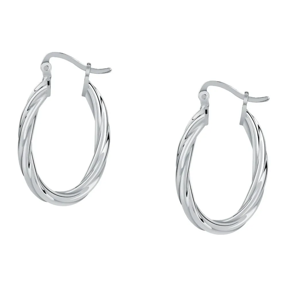 Gioielli In Argento|Gioielli Donna<Bluespirit Orecchini a Cerchio - Creole in Argento