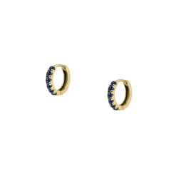 Gioielli Donna|Orecchini<Bluespirit Orecchini a Cerchio - Creole in Oro, ⌀8mm