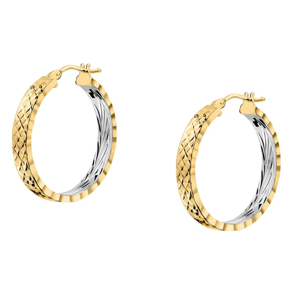 Gioielli In Oro|Orecchini In Oro<Bluespirit Orecchini a Cerchio - Creole in Oro, ⌀20mm