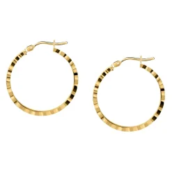 Gioielli In Oro|Orecchini In Oro<Bluespirit Orecchini a Cerchio - Creole in Oro, ⌀20mm
