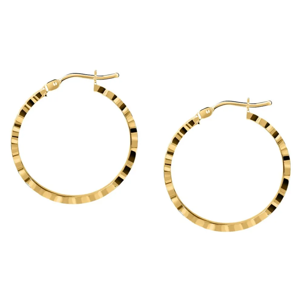 Gioielli In Oro|Orecchini In Oro<Bluespirit Orecchini a Cerchio - Creole in Oro, ⌀20mm