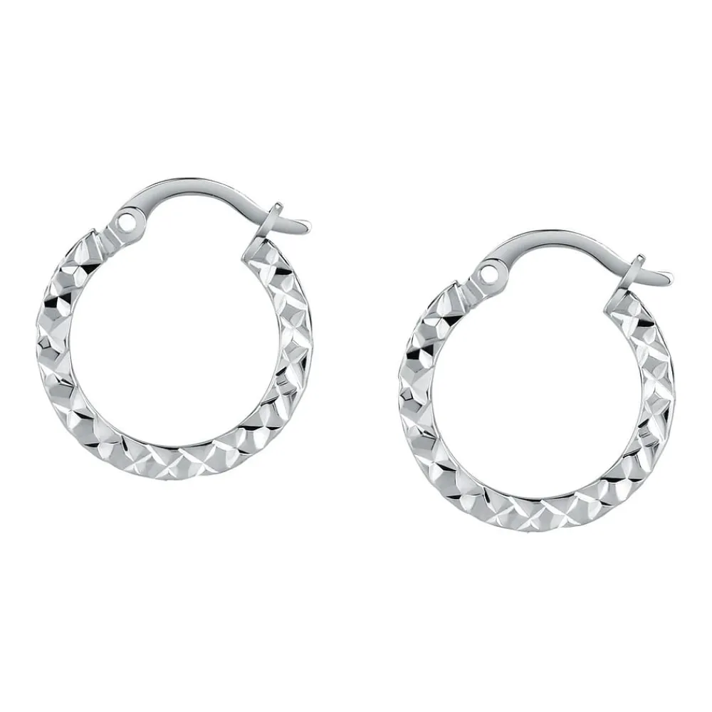 Gioielli In Argento|Gioielli Donna<Bluespirit Orecchini a Cerchio - Creole in Argento