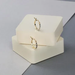 Gioielli Donna|Orecchini<Bluespirit Orecchini a Cerchio - Creole in Oro, ⌀10mm