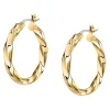 Gioielli Donna|Orecchini In Acciaio<Bluespirit Orecchini a Cerchio - Creole, ⌀30mm