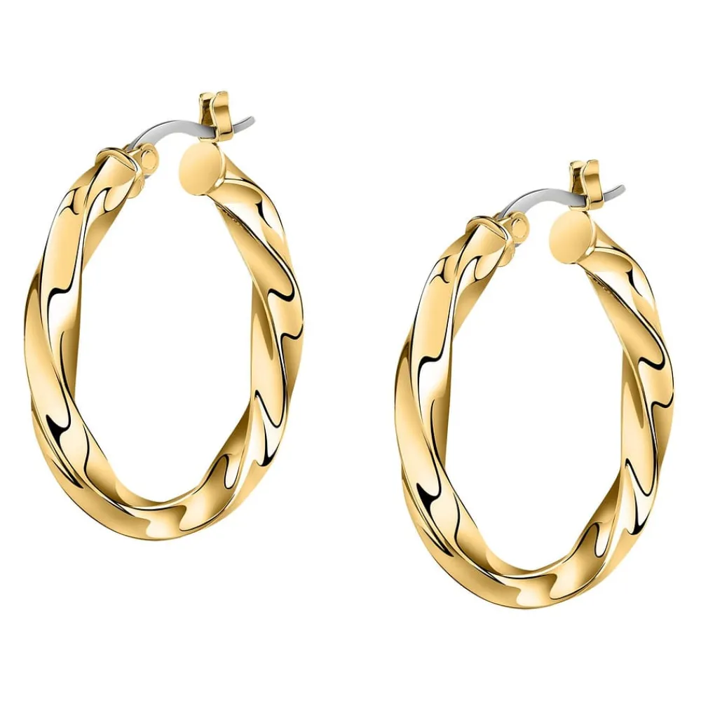 Gioielli Donna|Orecchini In Acciaio<Bluespirit Orecchini a Cerchio - Creole, ⌀30mm