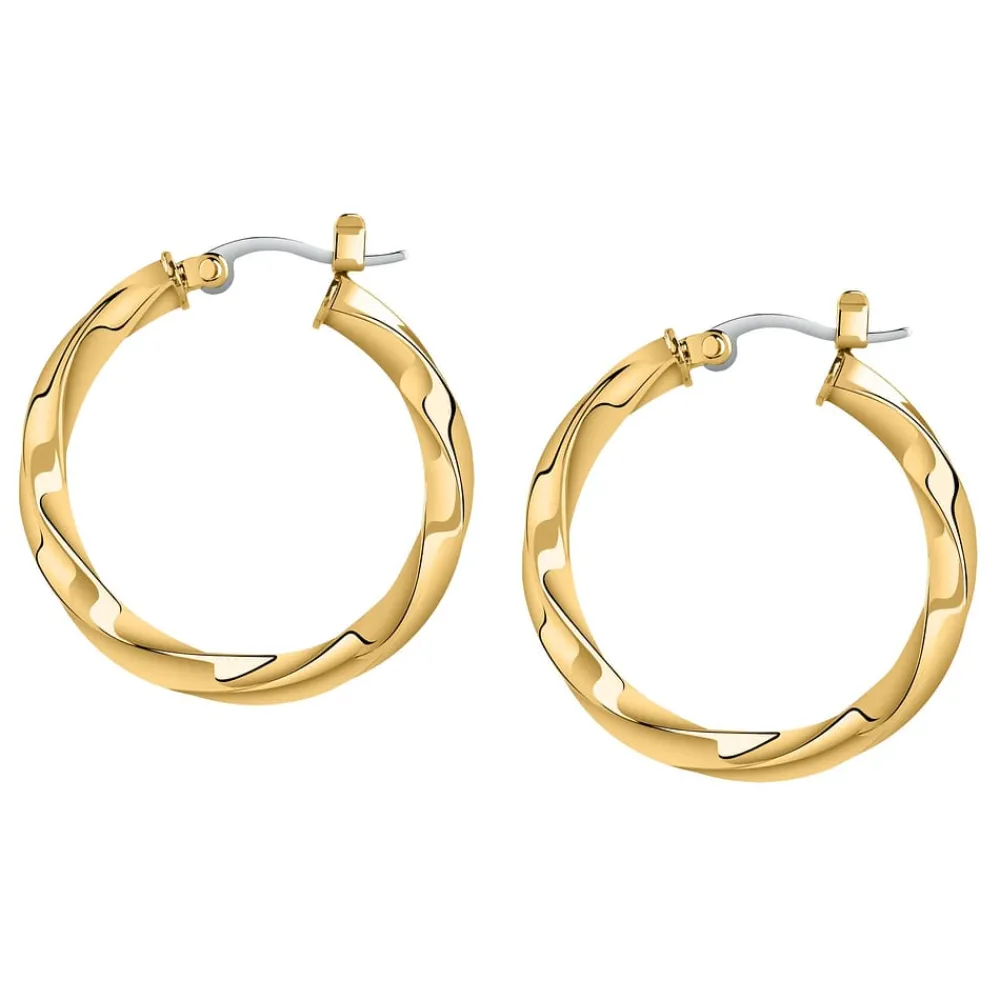 Gioielli Donna|Orecchini In Acciaio<Bluespirit Orecchini a Cerchio - Creole, ⌀30mm