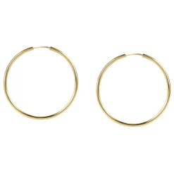 Orecchini In Oro|Orecchini Donna<Bluespirit Orecchini a Cerchio - Creole in Oro, ⌀36mm