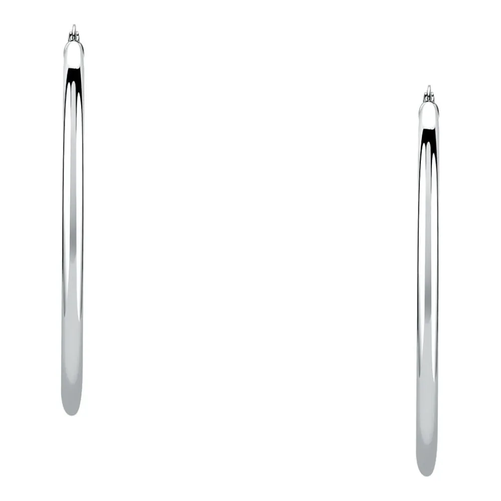 Orecchini In Argento|Orecchini Donna<Bluespirit Orecchini a Cerchio - Creole in Argento