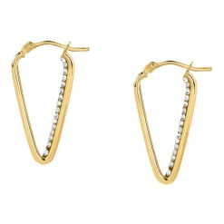 Gioielli Donna|Orecchini<Bluespirit Orecchini a Cerchio - Creole in Oro, ⌀12x23mm