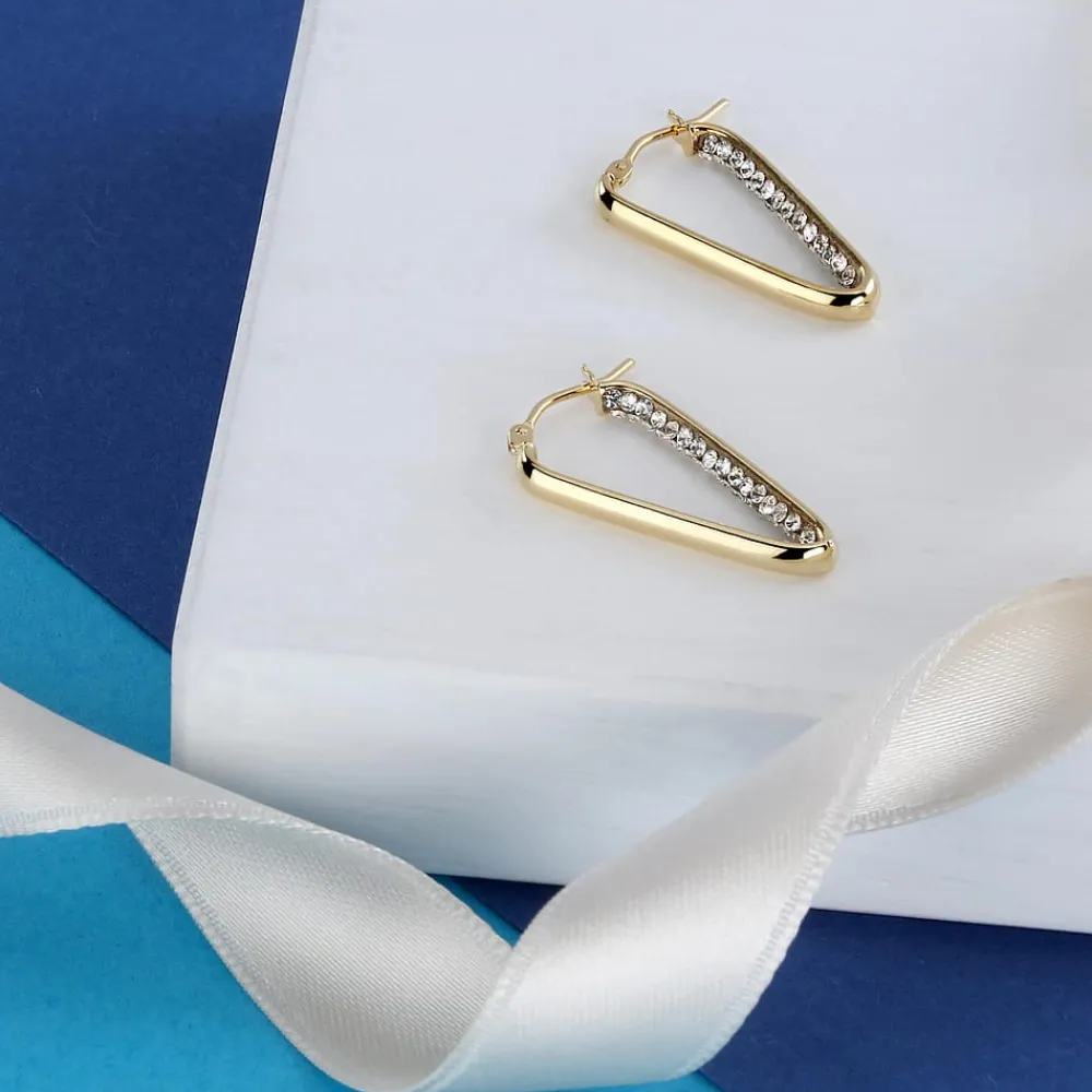 Gioielli Donna|Orecchini<Bluespirit Orecchini a Cerchio - Creole in Oro, ⌀12x23mm
