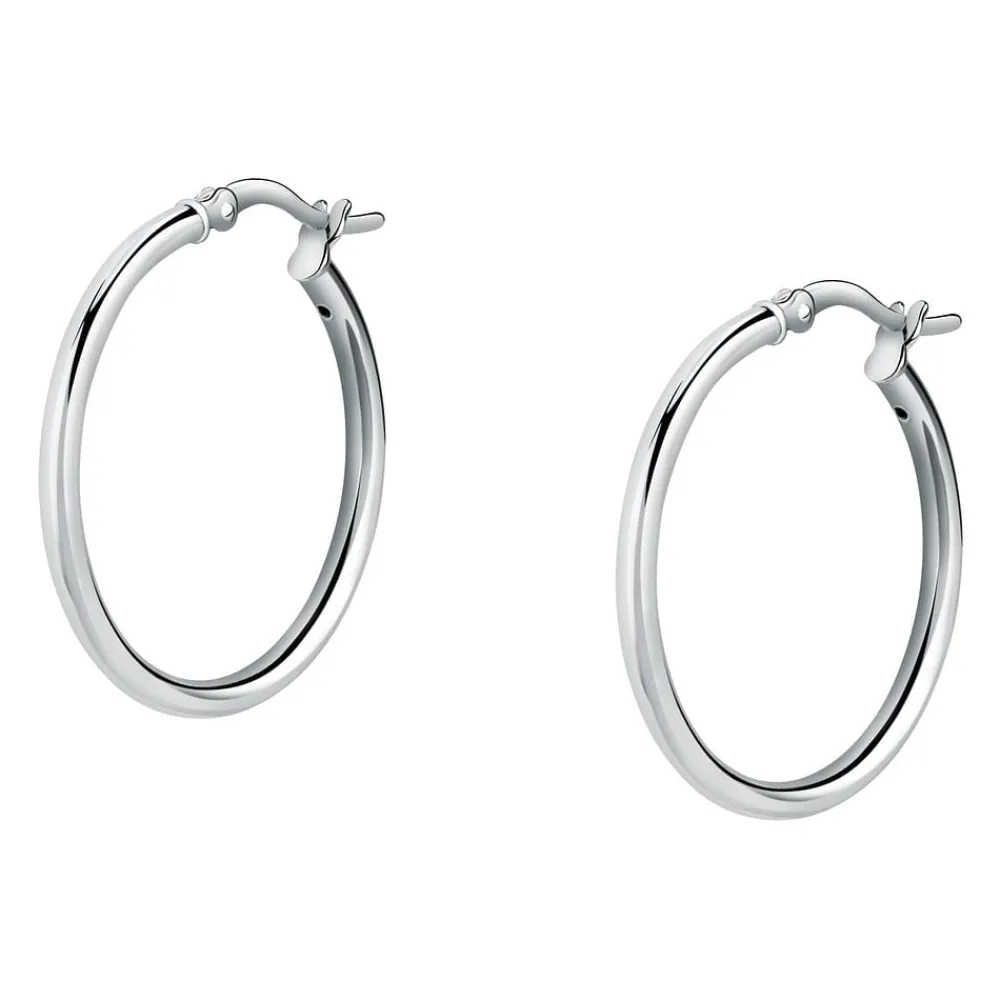 Orecchini In Argento|Orecchini Donna<Bluespirit Orecchini a Cerchio - Creole in Argento