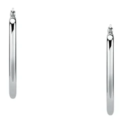Orecchini In Argento|Orecchini Donna<Bluespirit Orecchini a Cerchio - Creole in Argento