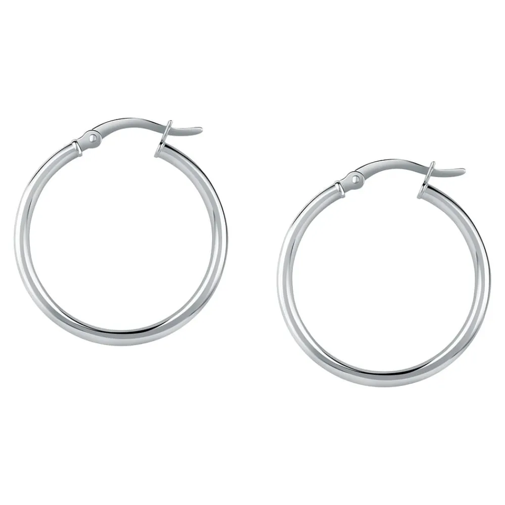 Orecchini In Argento|Orecchini Donna<Bluespirit Orecchini a Cerchio - Creole in Argento