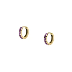 Gioielli Donna|Orecchini<Bluespirit Orecchini a Cerchio - Creole in Oro, ⌀8mm