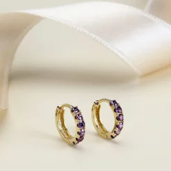 Gioielli Donna|Orecchini<Bluespirit Orecchini a Cerchio - Creole in Oro, ⌀8mm