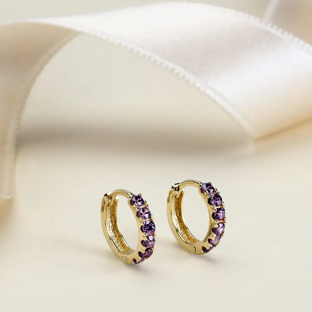 Gioielli Donna|Orecchini<Bluespirit Orecchini a Cerchio - Creole in Oro, ⌀8mm