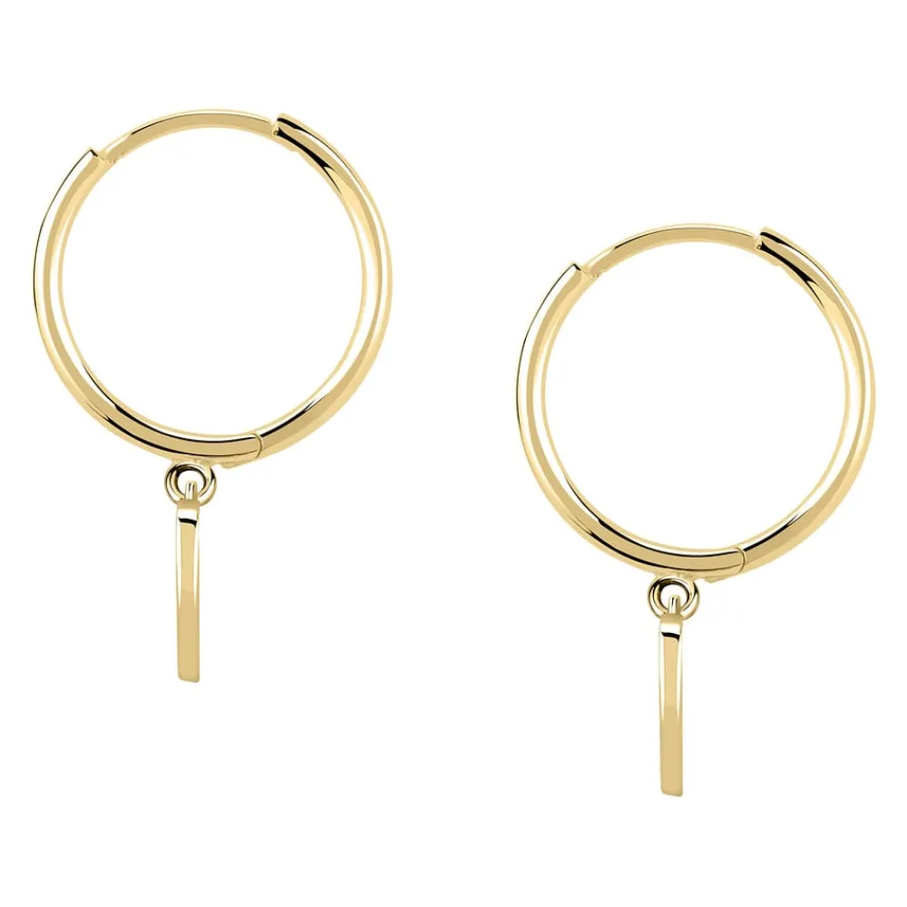 Gioielli Donna|Orecchini<Bluespirit Orecchini a Cerchio - Creole in Oro, ⌀15mm