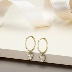 Gioielli Donna|Orecchini<Bluespirit Orecchini a Cerchio - Creole in Oro, ⌀15mm