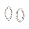 Gioielli Donna|Orecchini In Acciaio<Bluespirit Orecchini a Cerchio - Creole, ⌀40x22mm