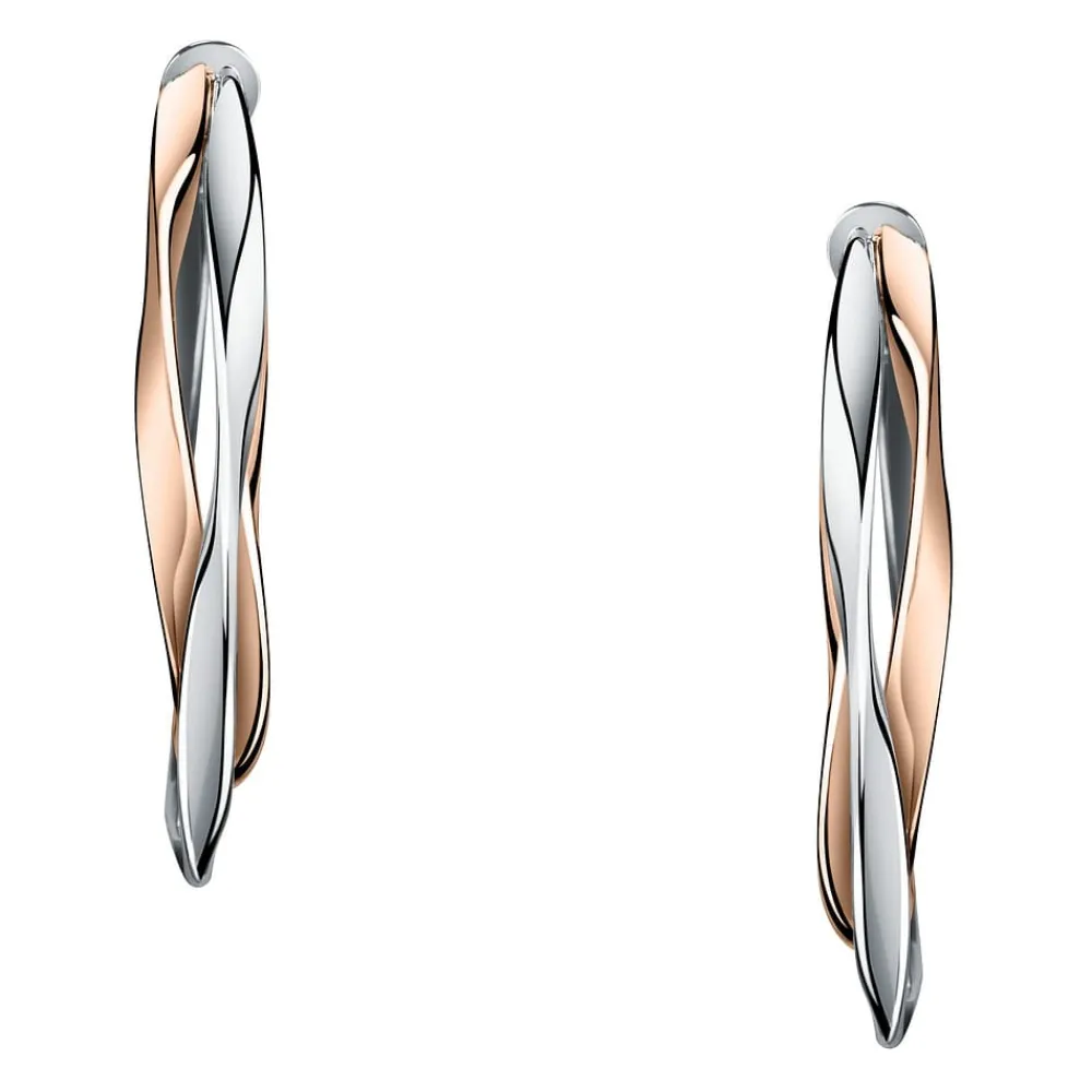 Gioielli Donna|Orecchini In Acciaio<Bluespirit Orecchini a Cerchio - Creole, ⌀40x22mm