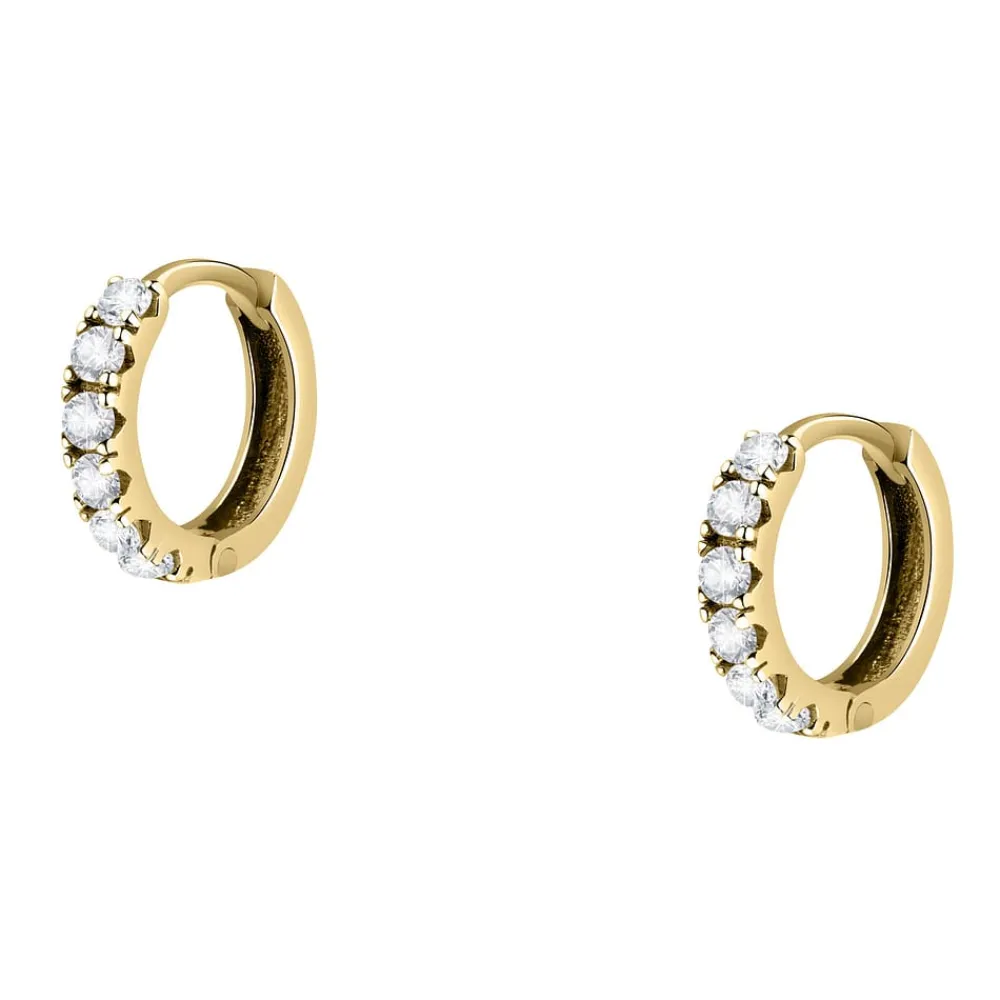 Gioielli Donna|Orecchini<Bluespirit Orecchini a Cerchio - Creole in Oro, ⌀8mm