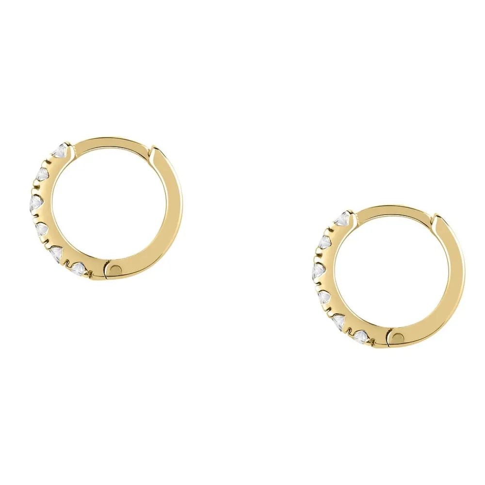 Gioielli Donna|Orecchini<Bluespirit Orecchini a Cerchio - Creole in Oro, ⌀8mm