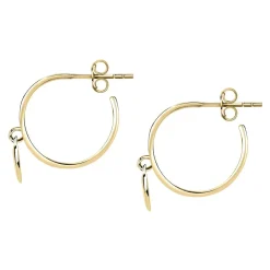 Gioielli Donna|Orecchini<Bluespirit Orecchini a Cerchio - Creole in Oro, ⌀13mm